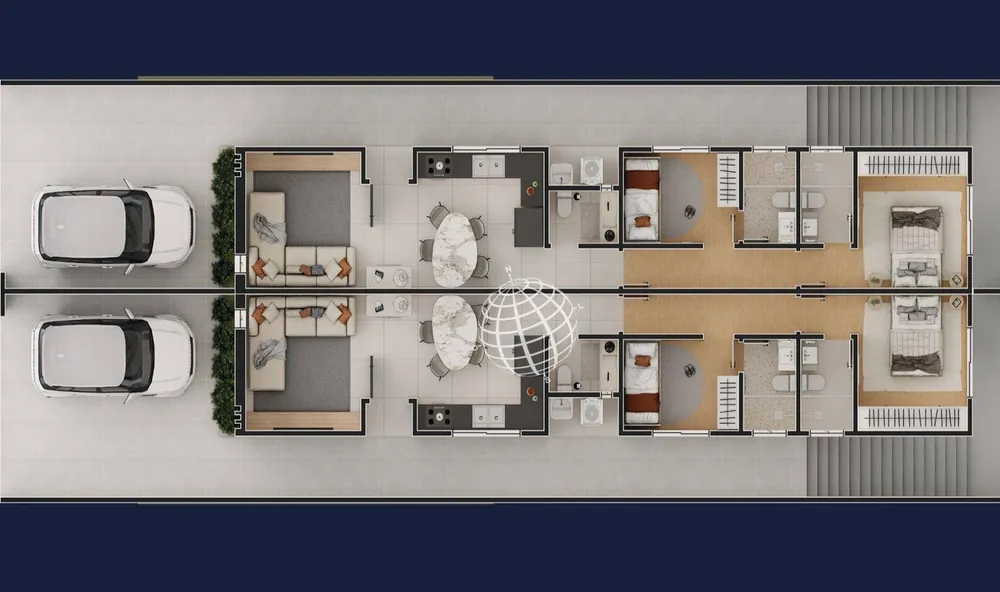 Casa, 2 quartos, 77 m² - Foto 4