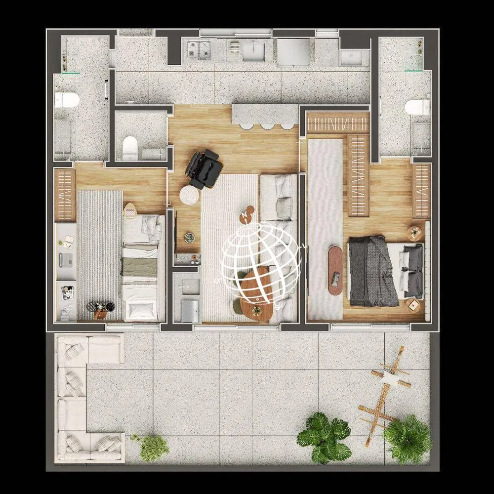Apartamento, 2 quartos, 69 m² - Foto 12