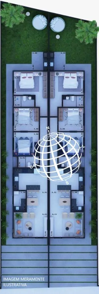 Casa, 3 quartos, 88 m² - Foto 2