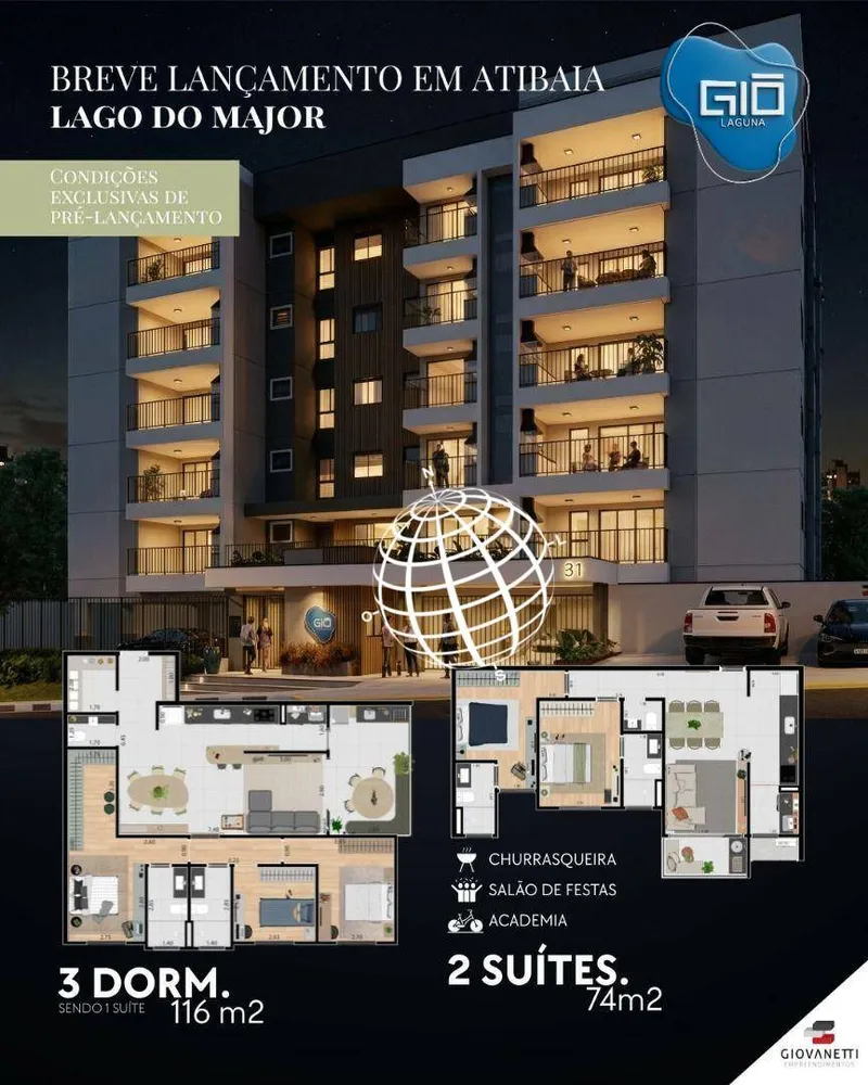 Apartamento, 3 quartos, 141 m² - Foto 2