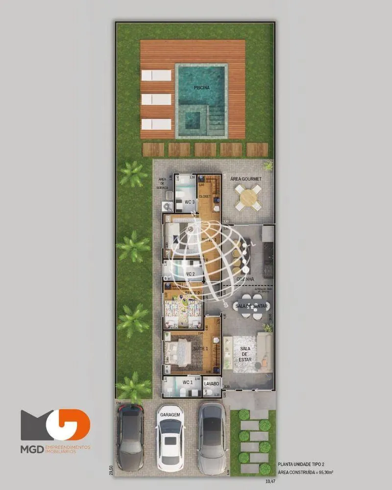 Casa de Condomínio, 2 quartos - Foto 5