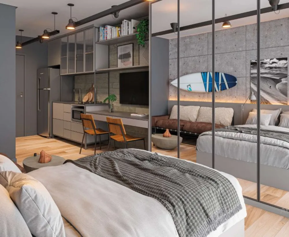 Apartamento, 1 quarto, 17 m² - Foto 6