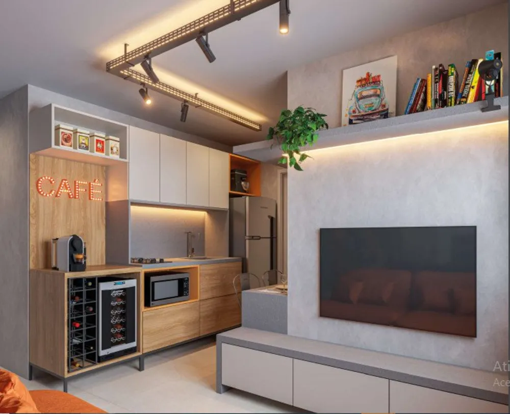 Apartamento, 1 quarto, 17 m² - Foto 4