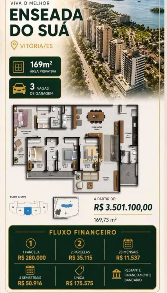Apartamento, 4 quartos - Foto 1
