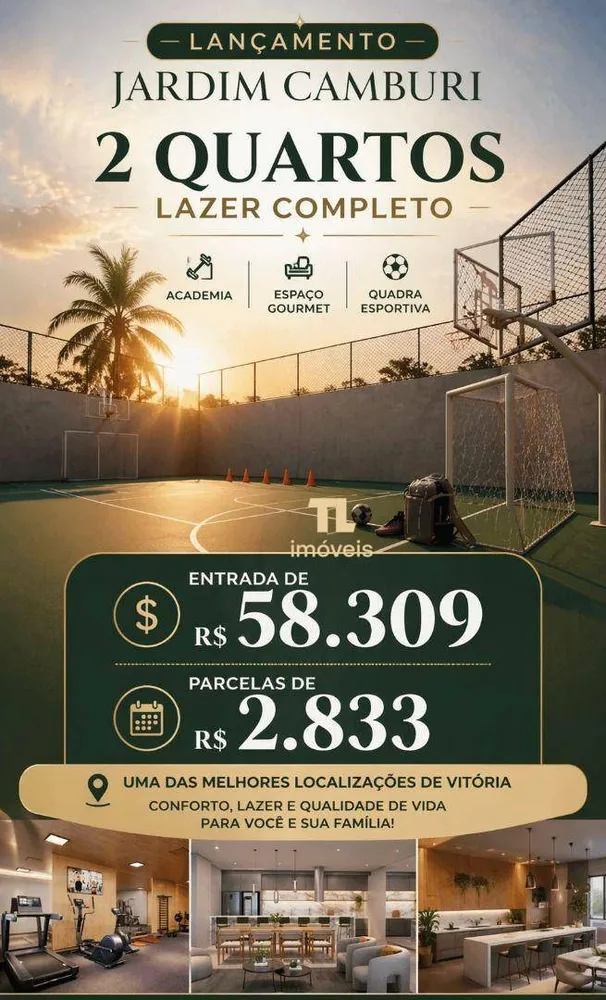 Apartamento, 2 quartos, 59 m² - Foto 1