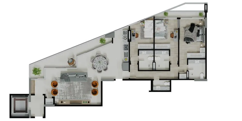 Apartamento, 2 quartos, 100 m² - Foto 7