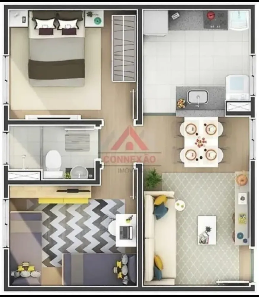 Apartamento, 2 quartos - Foto 16