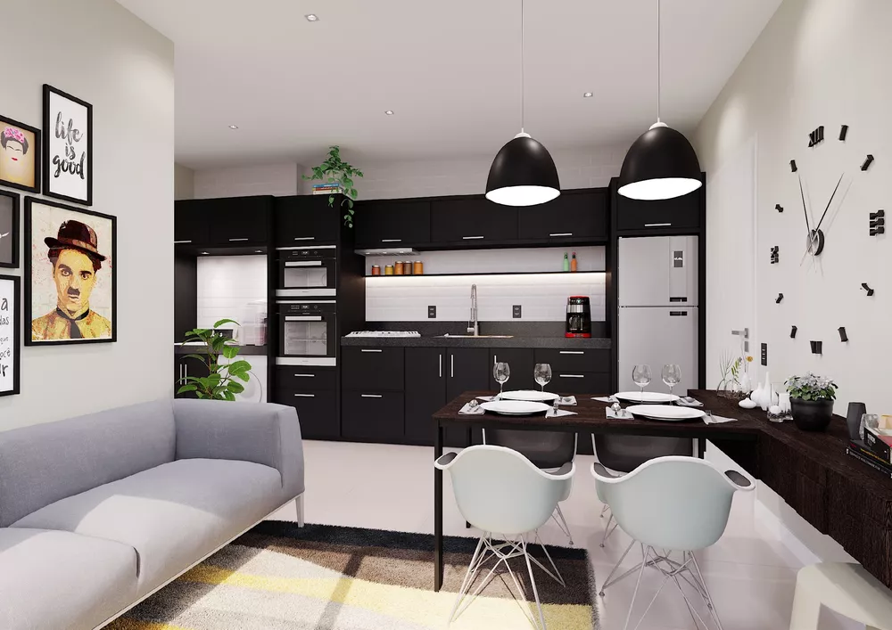 Apartamento à venda com 2 quartos, 52m² - Foto 4