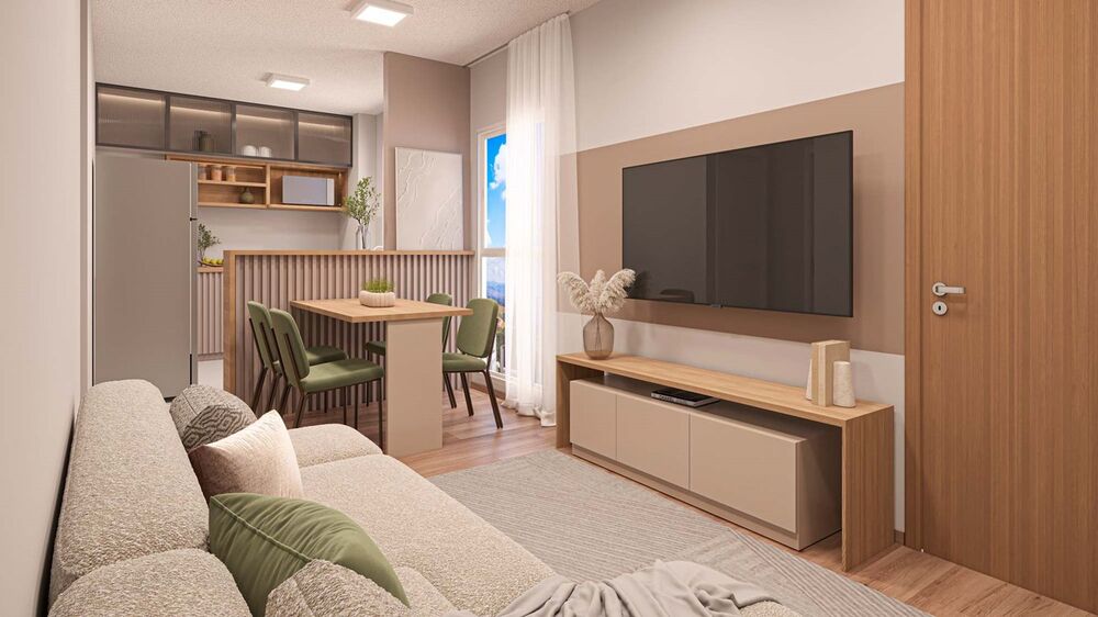 Apartamento, 2 quartos, 43 m² - Foto 1