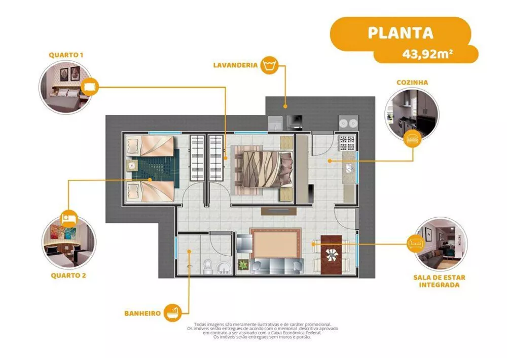 Terreno à venda com 2 quartos, 44m² - Foto 7