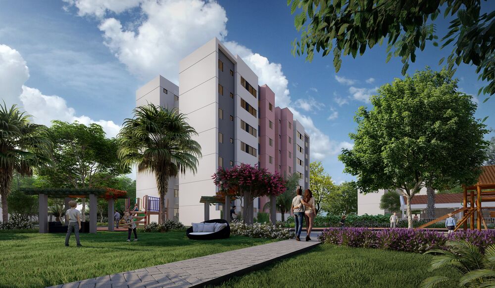 Apartamento à venda com 2 quartos, 46m² - Foto 2