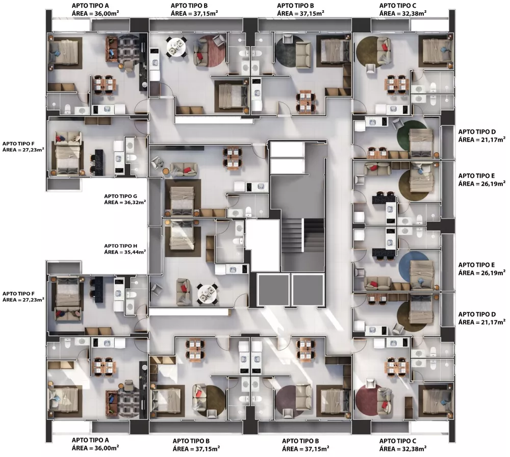 Flat/Apart Hotel, 35 m² - Foto 2
