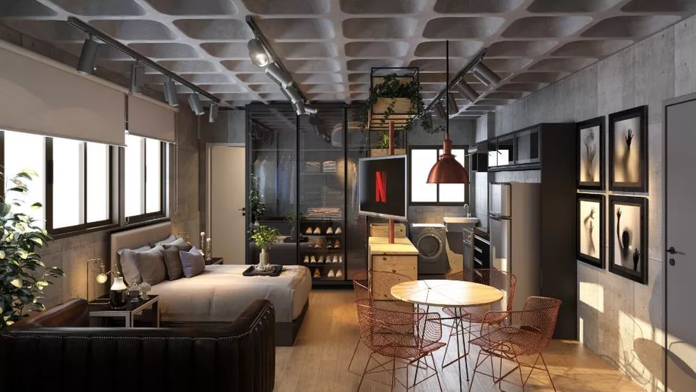 Apartamento, 1 quarto, 33 m² - Foto 2