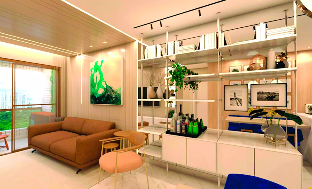 Apartamento, 3 quartos, 57 m² - Foto 1