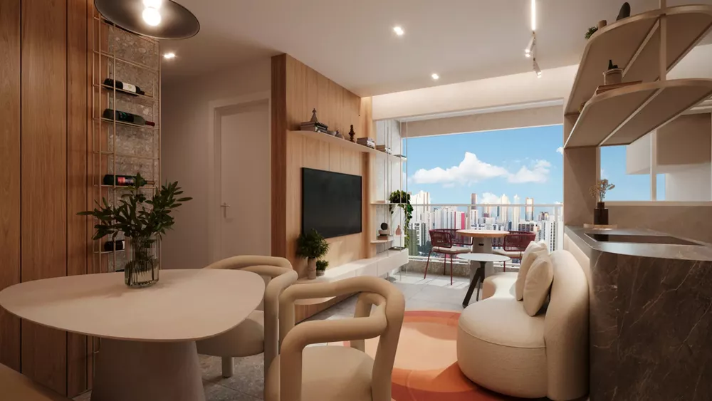 Apartamento, 2 quartos, 48 m² - Foto 3