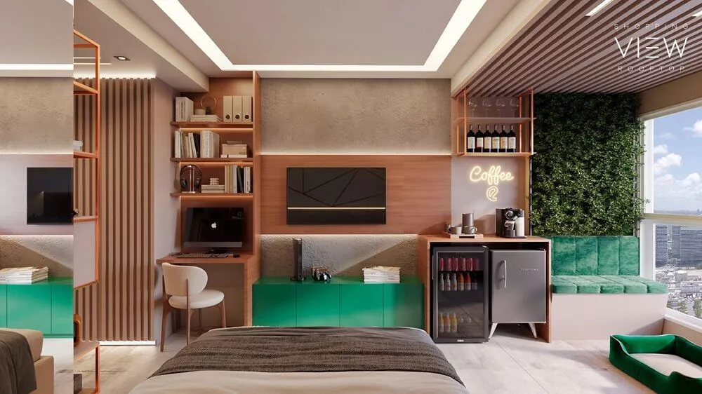 Apartamento, 1 quarto, 24 m² - Foto 2