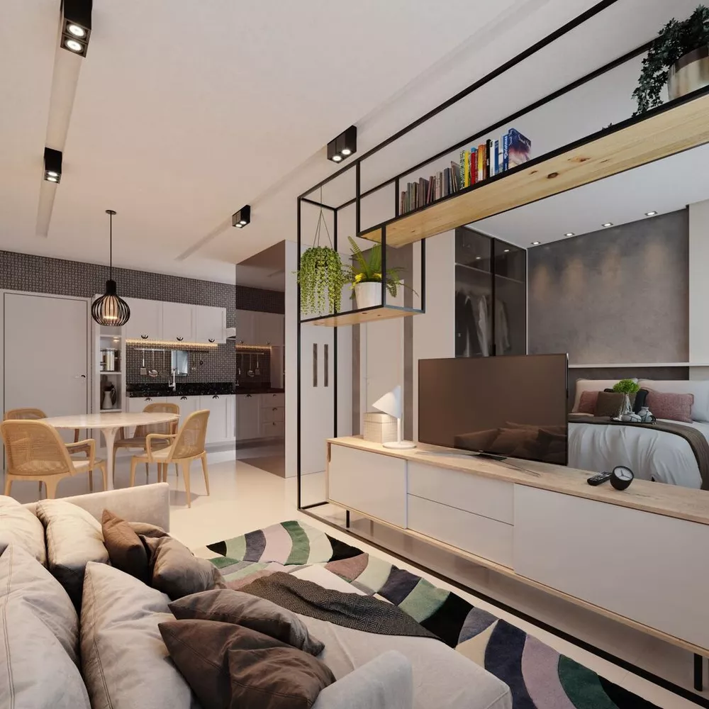 Apartamento, 1 quarto, 34 m² - Foto 2