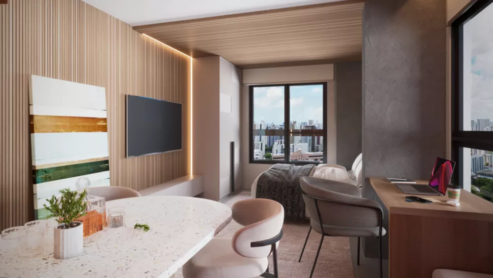 Apartamento, 1 quarto, 21 m² - Foto 1