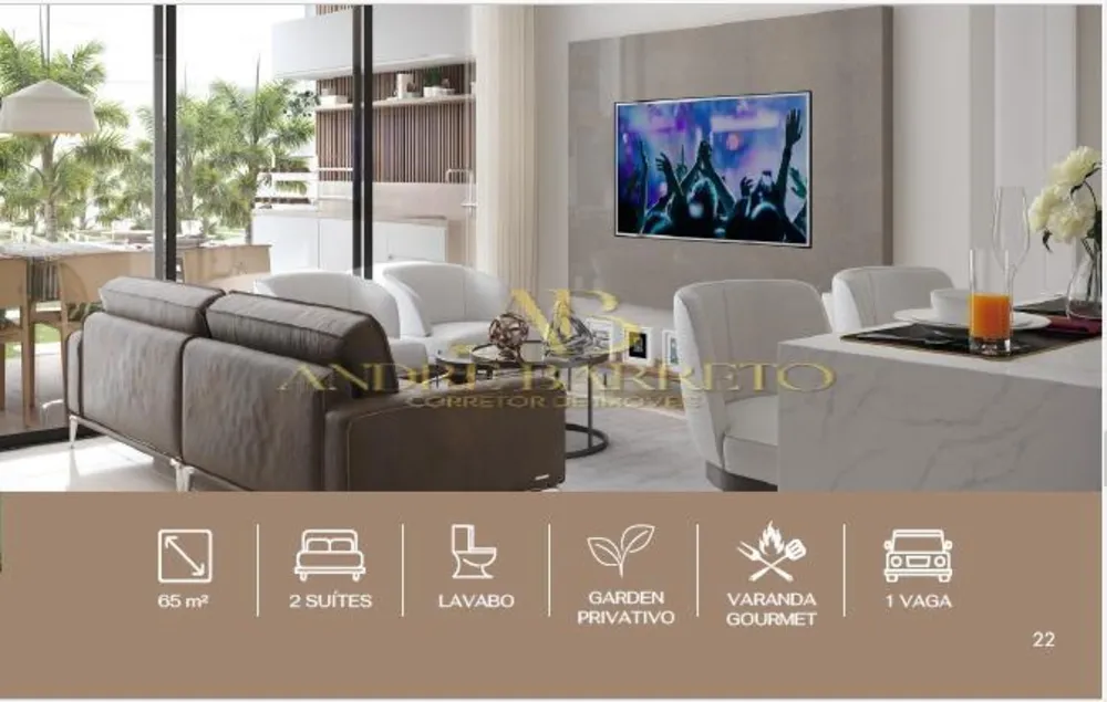 Apartamento, 2 quartos, 69 m² - Foto 3
