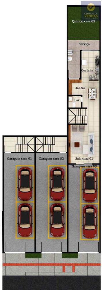 Casa à venda com 3 quartos, 145m² - Foto 3