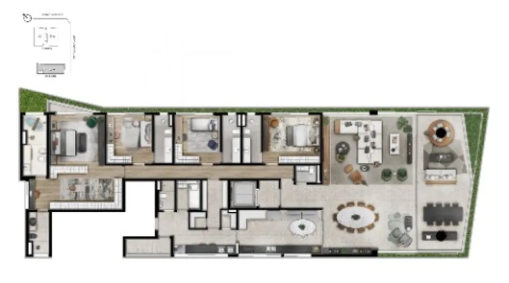 Apartamento, 4 quartos, 372 m² - Foto 20