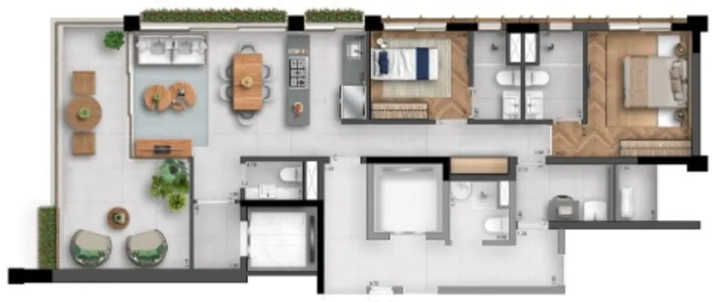 Apartamento, 2 quartos, 105 m² - Foto 7