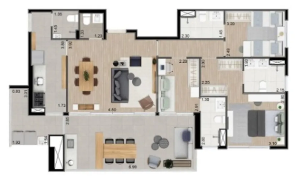 Apartamento, 3 quartos, 115 m² - Foto 17