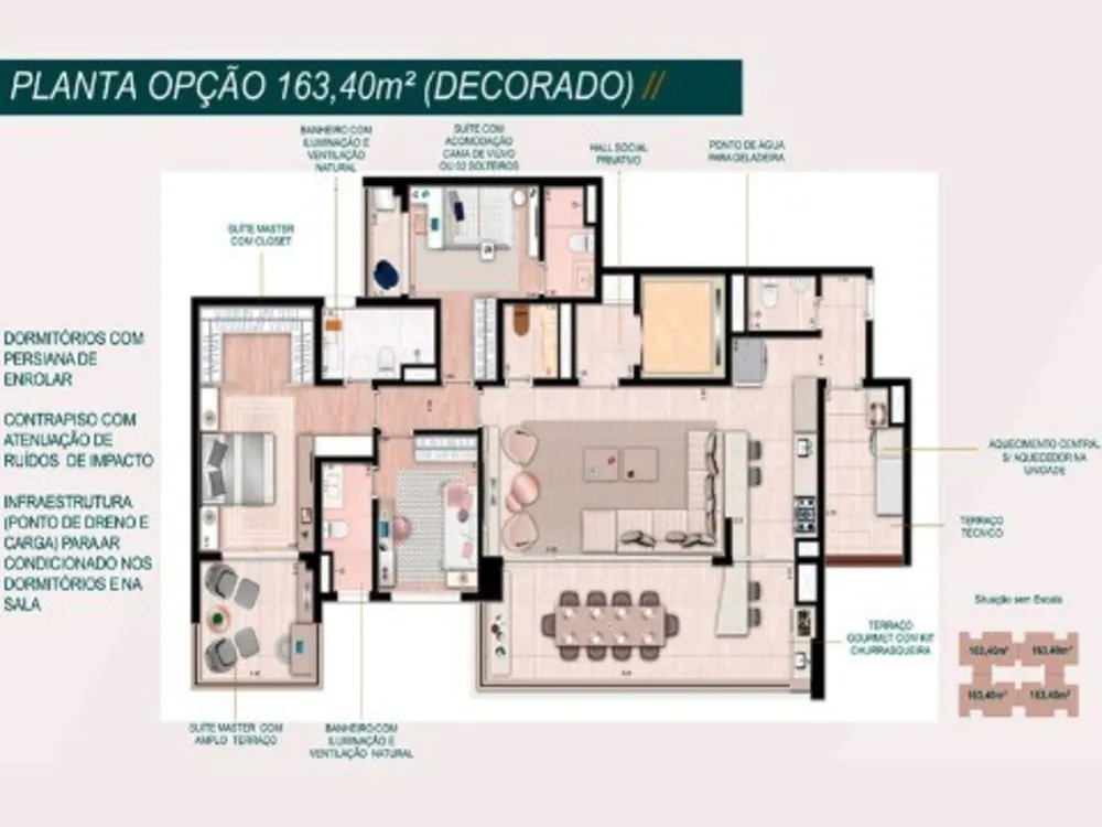 Apartamento, 3 quartos, 163 m² - Foto 20