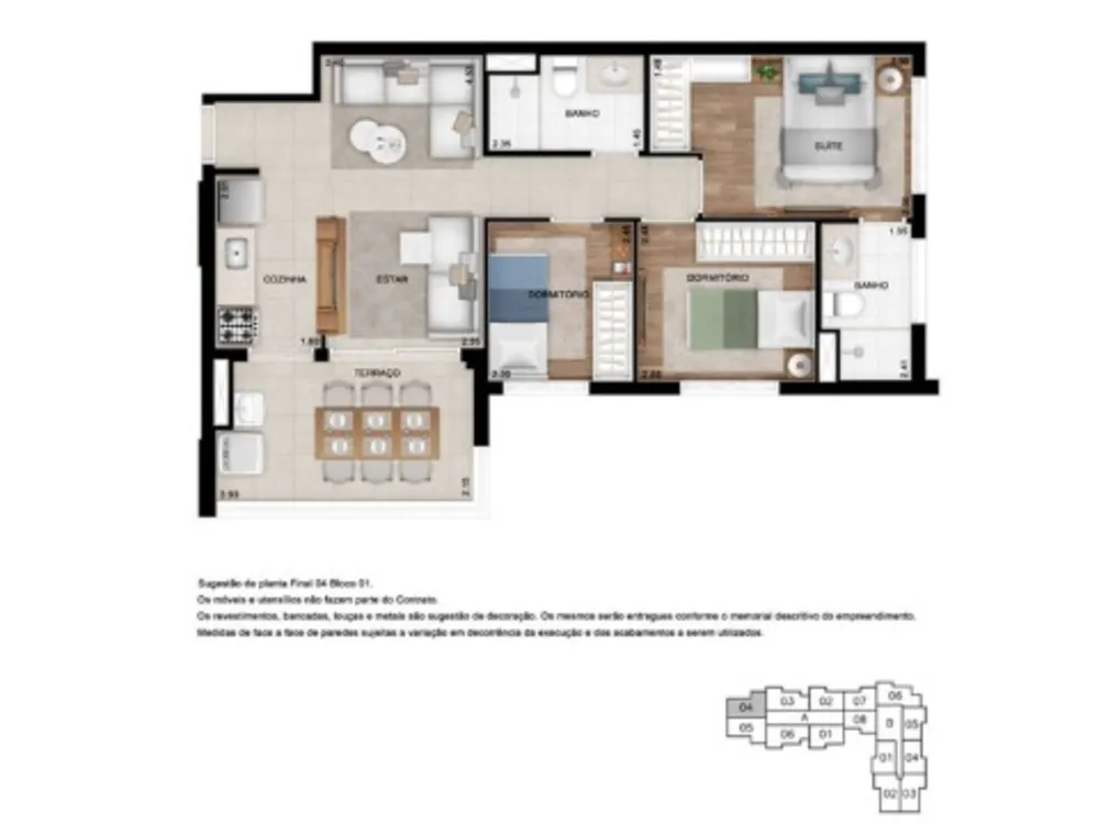 Apartamento, 3 quartos, 65 m² - Foto 17