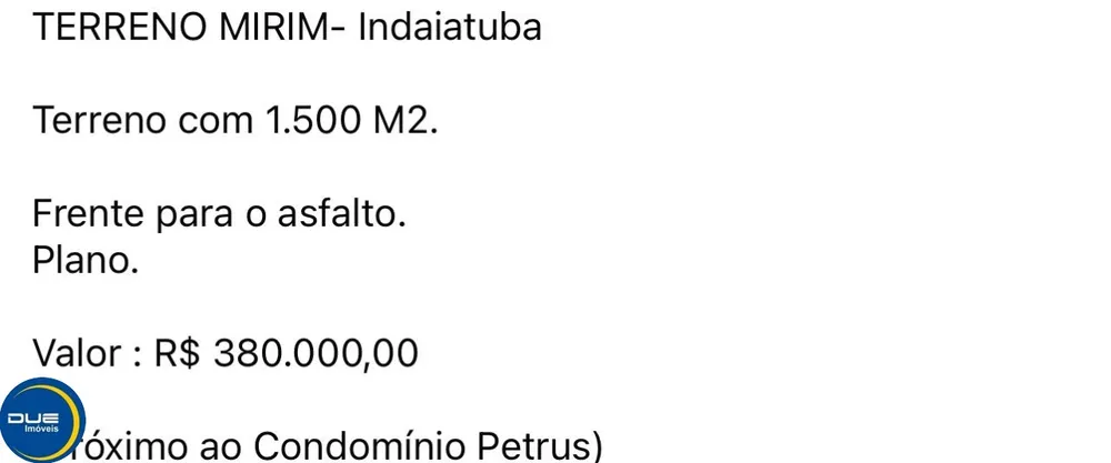 Terreno, 1500 m² - Foto 1