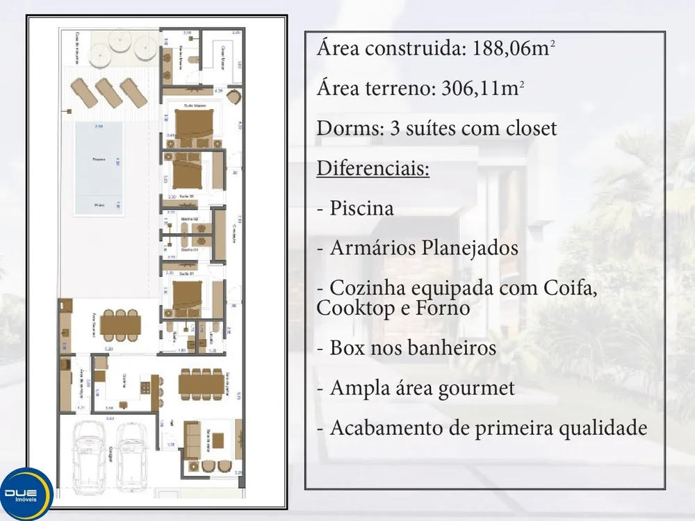 Casa, 3 quartos, 188 m² - Foto 18