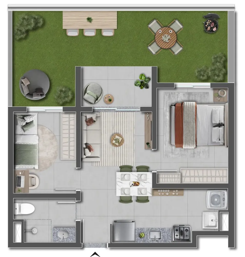 Apartamento, 2 quartos, 41 m² - Foto 5