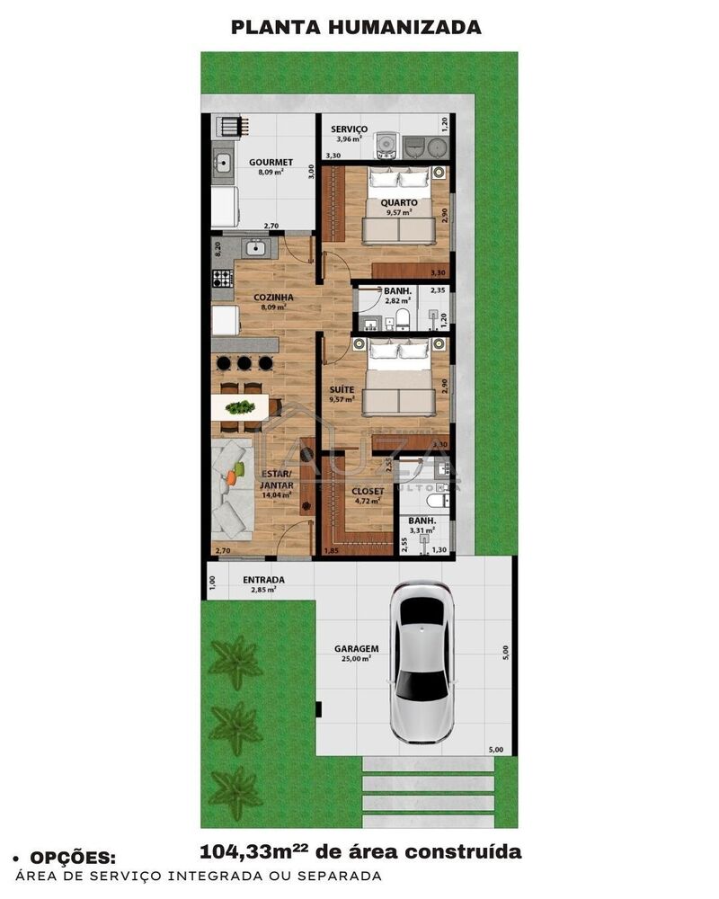 Casa, 2 quartos, 104 m² - Foto 5