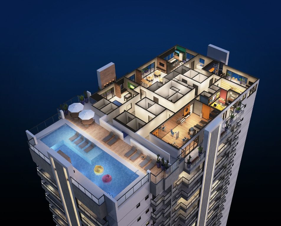 Apartamento, 1 quarto, 55 m² - Foto 21