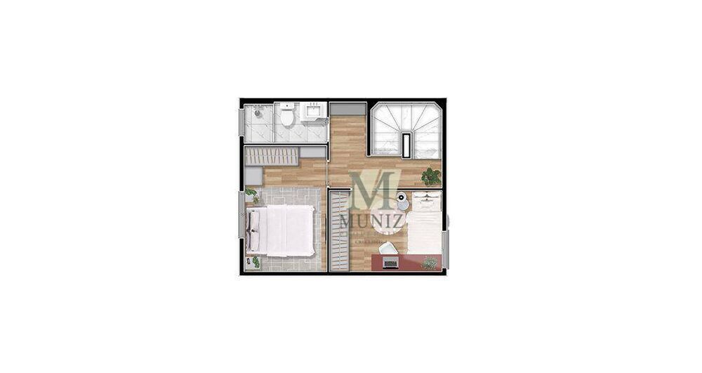 Sobrado à venda com 2 quartos, 65M2 - Foto 3