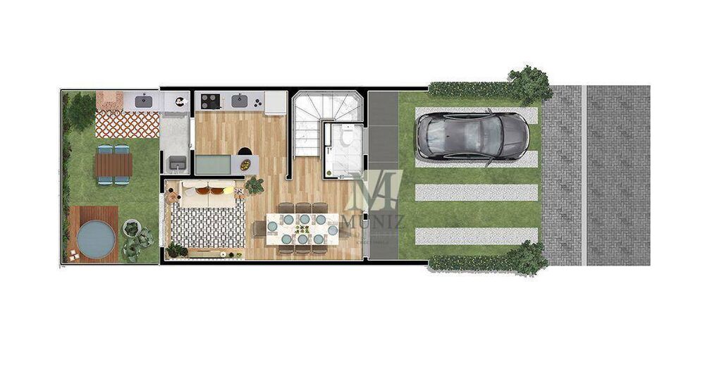 Sobrado à venda com 2 quartos, 65M2 - Foto 21