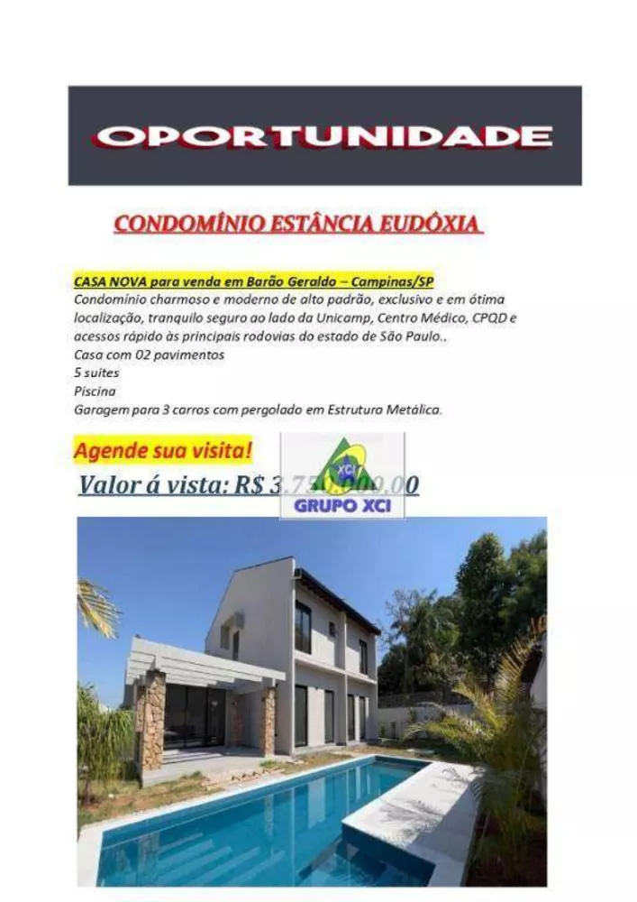 Casa de Condomínio à venda com 4 quartos, 380m² - Foto 2