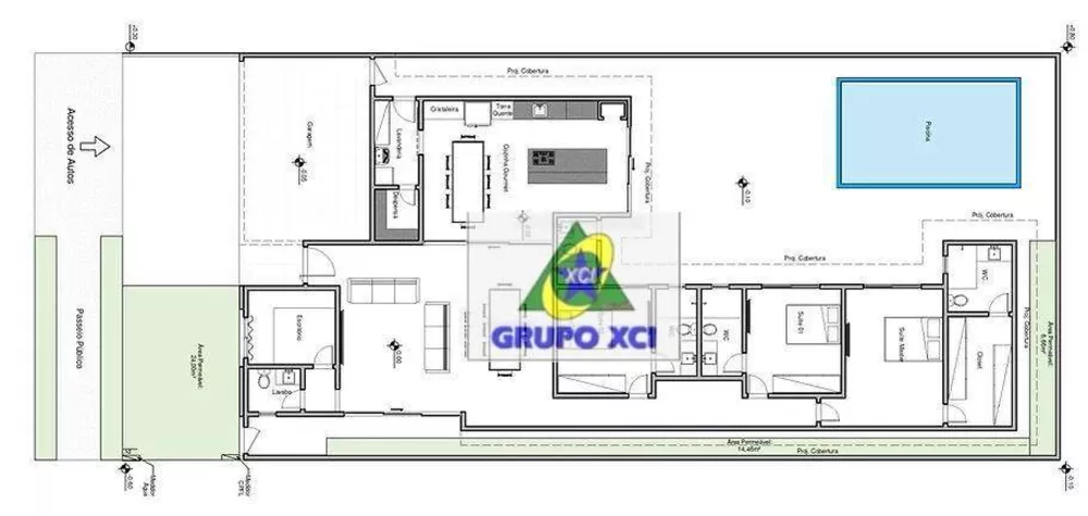 Casa de Condomínio à venda com 3 quartos, 243m² - Foto 2