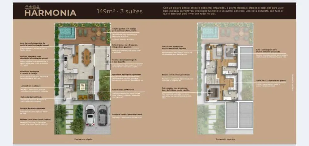 Casa de Condomínio, 3 quartos - Foto 9