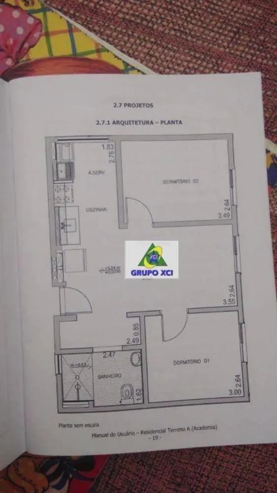 Apartamento, 2 quartos, 52 m² - Foto 1