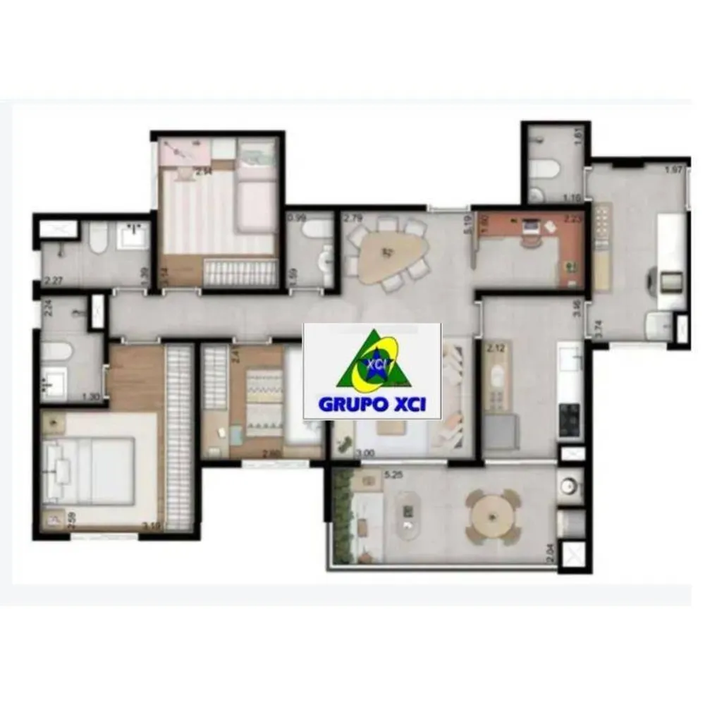 Apartamento, 3 quartos, 97 m² - Foto 4