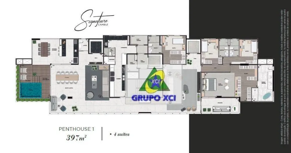 Apartamento, 3 quartos, 190 m² - Foto 9