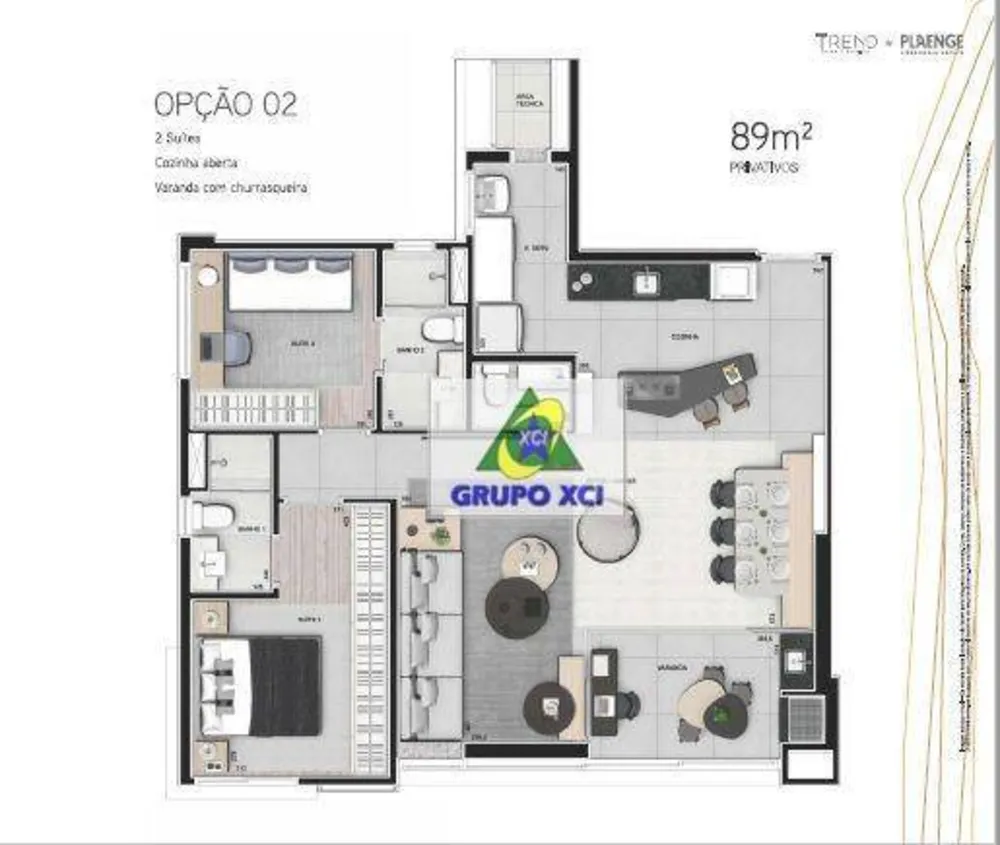 Apartamento, 2 quartos, 89 m² - Foto 4