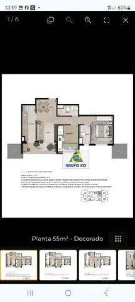 Apartamento, 2 quartos, 55 m² - Foto 7