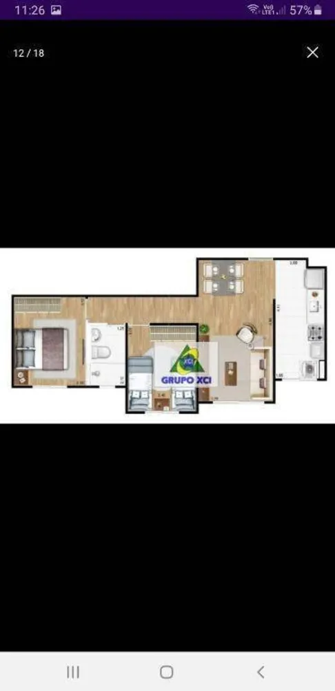 Apartamento, 2 quartos, 45 m² - Foto 5