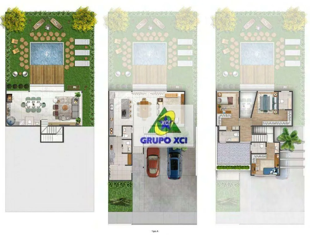Casa de Condomínio, 3 quartos - Foto 4