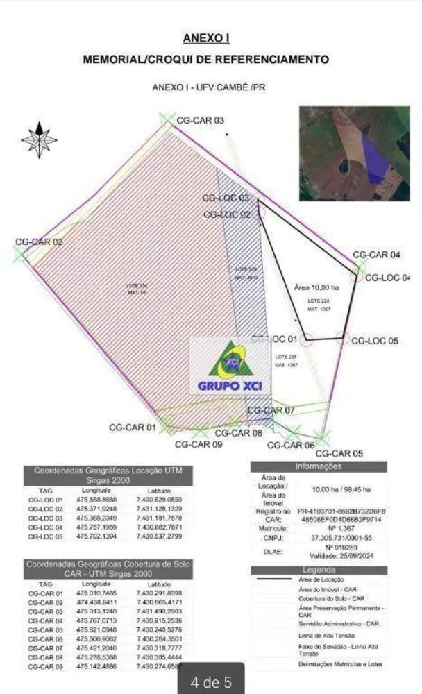 Terreno, 97 hectares - Foto 1