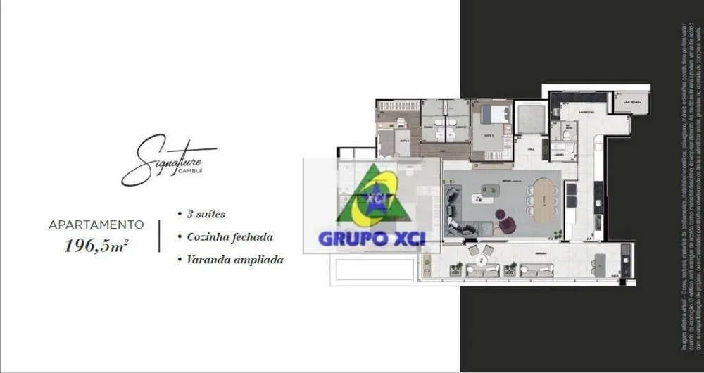 Apartamento, 3 quartos, 316 m² - Foto 1