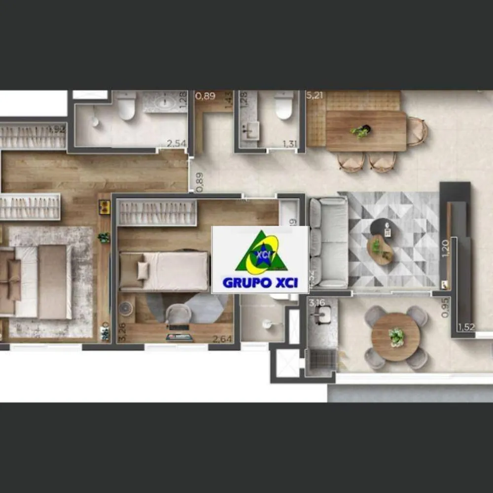 Apartamento, 2 quartos, 99 m² - Foto 10