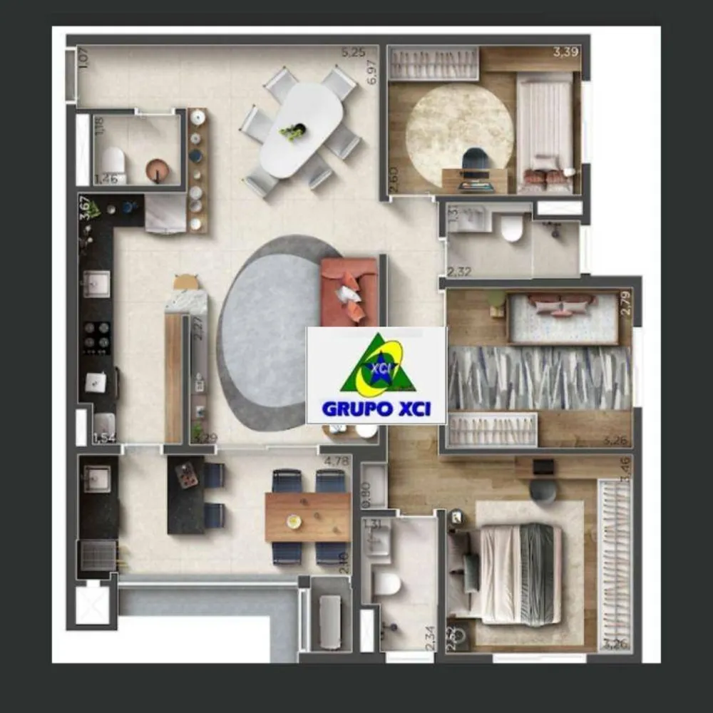 Apartamento, 2 quartos, 99 m² - Foto 5